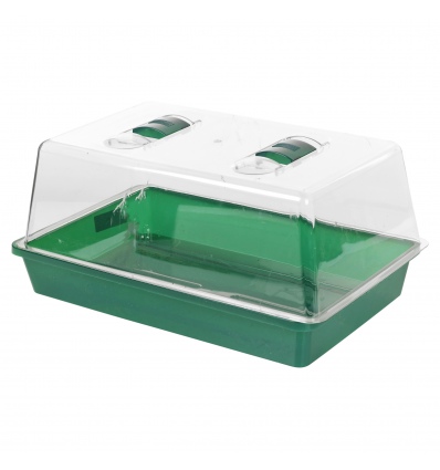 Green Plastic Seeding Tray [826481]