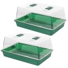 Green Plastic Seeding Tray [826481]