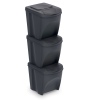 Waste Bins Stone Grey