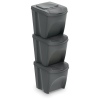 Waste Bins Stone Grey