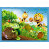 Puzzles - "4in1" - Maya the Bee adventures [34356]