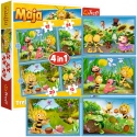 Puzzles - "4in1" - Maya the Bee adventures [343564]