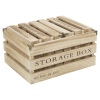 Wooden Crate Storage Boxes 3pcs Set [021950]