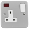 Switched Socket Outlet With Metal Clad Socket