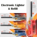 Electronic Gas Lighter 27cm & refill 18ml [388878]