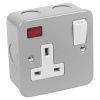 Switched Socket Outlet With Metal Clad Socket