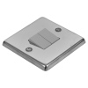 Angled Polished Chrome Light Switch WH