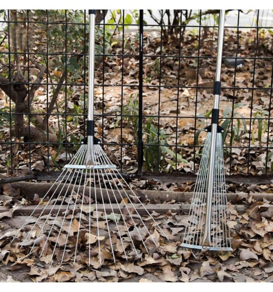 Metal Telescopic Garden Rake [1113]