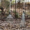 Metal Telescopic Garden Rake [1113]