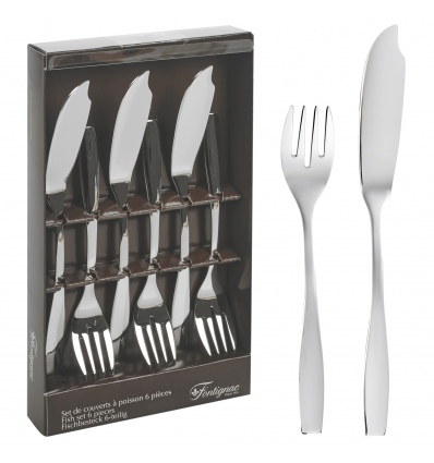 Fontignac 6 Piece Fish Fork & Knife Set [979463]