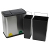 35lL Stainless Steel Duo Recycling Pedal Bin [863275]