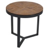 2pc Teak Wood Nesting Side Tables [334429]