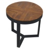 2pc Teak Wood Nesting Side Tables [334429]