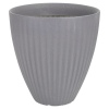 40cm Ribbed Round Plastic Flower Pot