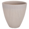 40cm Ribbed Round Plastic Flower Pot