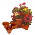 Plastic 3 Flowerpot Holder [965604]