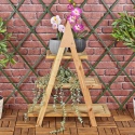 3 Tier Wooden Ladder Plant Holder Rack [824296]