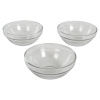 4 PCS Glass Bowl Set [098833]