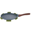 Metallic Line 25cm Burgundy Pancake Pan