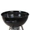 Black & Silver Round BBQ Grill [485844]