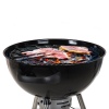 Black & Silver Round BBQ Grill [485844]