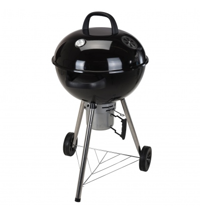 Black & Silver Round BBQ Grill [485844]