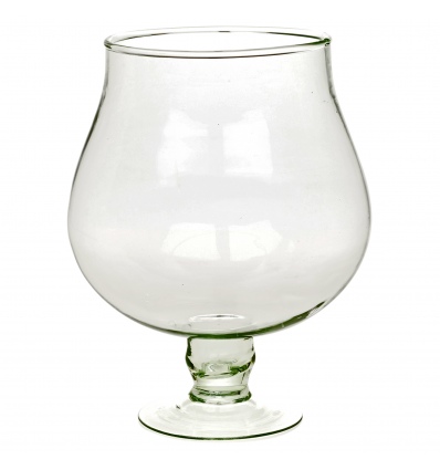 Footed Cognac Glass Vase [511158]