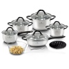 Blauman 13 pc Cookware Set With Deep Frying Basket [403699]