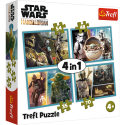 Puzzles - "4in1" - The Mandalorian and his world / Lucasfilm Star Wars The Mandalorian [343779]