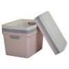 17L Medium Pastel Coloured Lidded Storage Boxes