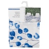 Blue & White Flower Linen Table Cloth [810831]