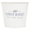 Decorative Metal "Flower Market" Plant Pot Holder[890130]