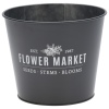 Decorative Metal "Flower Market" Plant Pot Holder[890130]