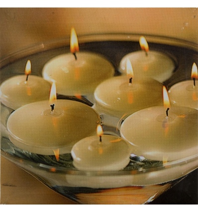 Flickering Candle Canvases
