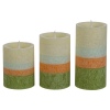 4" 5" 6" Coloured Wax Flameless LED Pillar Candles [X000WJD9D7]