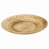 Wooden Round Burnt Plate 39cm