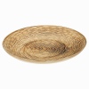 Wooden Round Burnt Plate 39cm