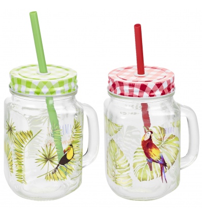 Glass Mason Jars 450ml