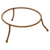 Rust Effect Fire Bowl On Stand 47cm [484036]