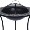 2 Tier Fire Bowl Mosaic Design [284670]