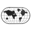 Metal Wall World Map [730122]