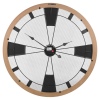 Extra Large Wooden Metal Clock [730085]