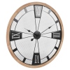 Extra Large Wooden Metal Clock [730085]