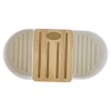 White Plastic & Bamboo Kitchen Utensils Knives Holders [002668]