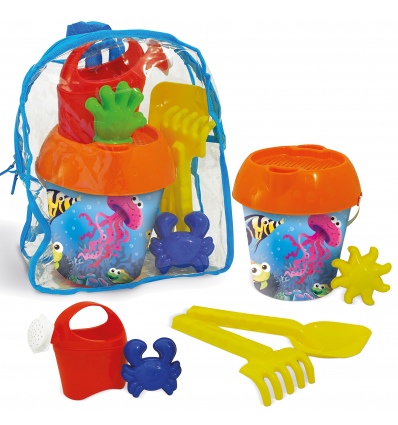 Deep Water Design Plastic Beach Toys Set in Bag [115805]