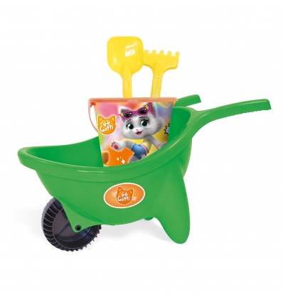 44 Gatti Beach Toy Set With Wheelbarrow [111005]