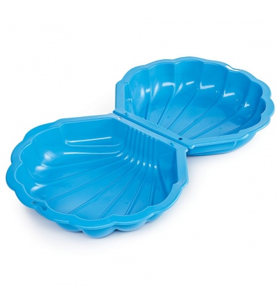 Blue Shell Shaped Plastic Sand Water Pit [680013]