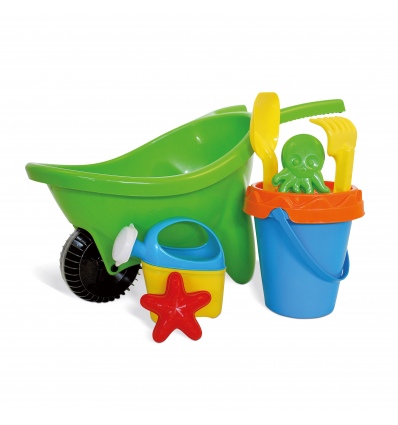 Plastic Wheelbarrow Toy 2ASS