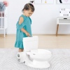 EDUCATIONAL WHITE TOILET POTTY [7051][070517]