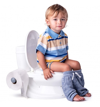 EDUCATIONAL WHITE TOILET POTTY [7051][070517]